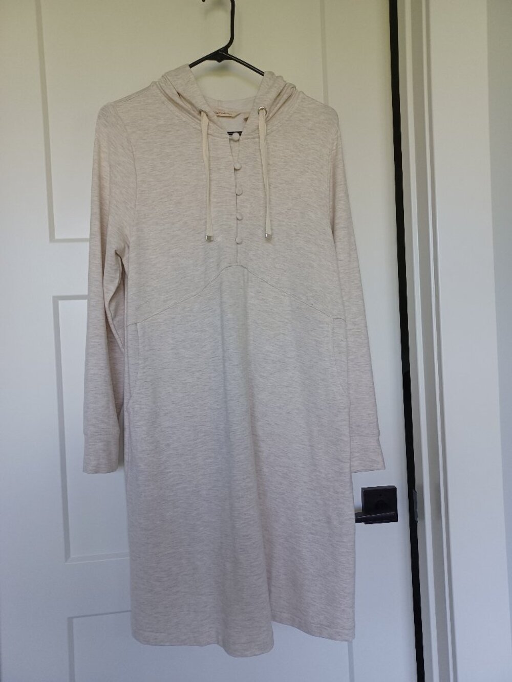 NEW! Soft Surroundings Leigha Dress in Oatmeal/Heather SMALL